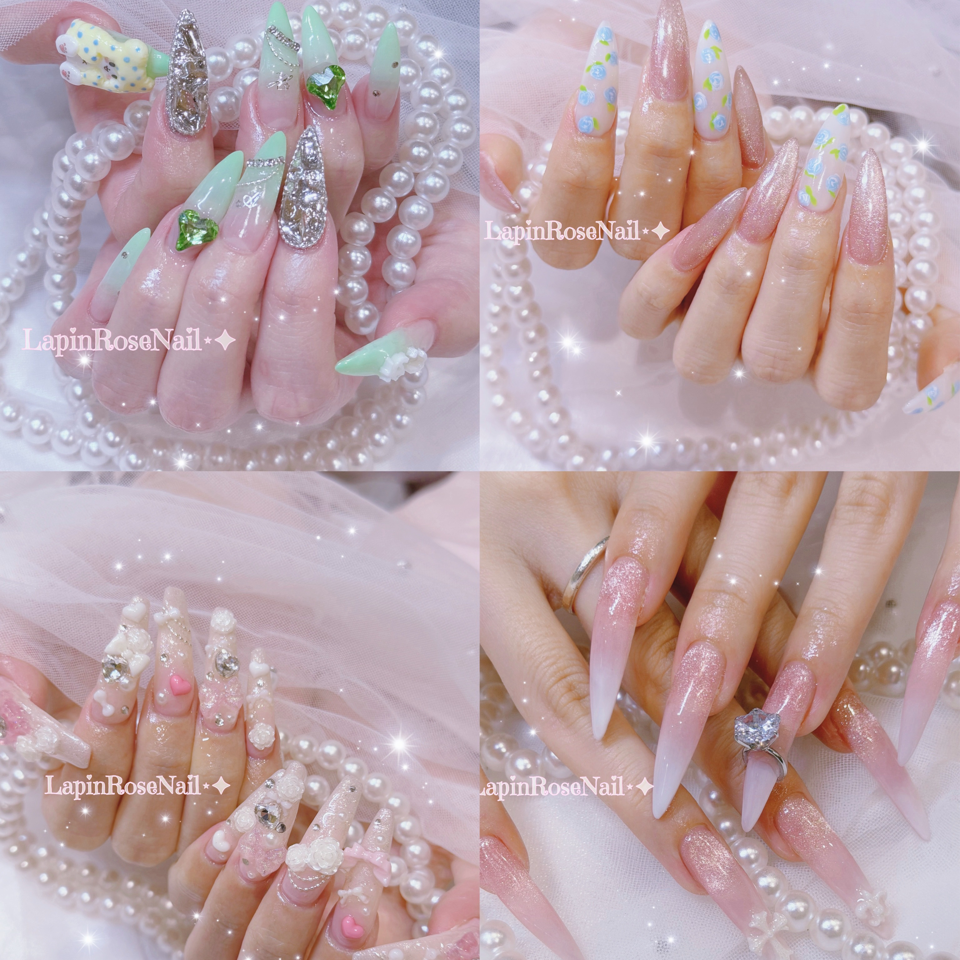 lapinrose_nail