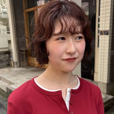 透明感カラー+前処理トリートメント
