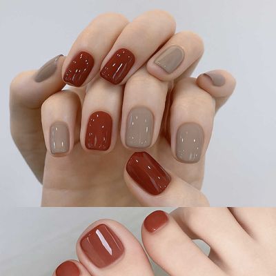 セットハンドとフットワンカラージェル（ソフトジェルオフ込み）