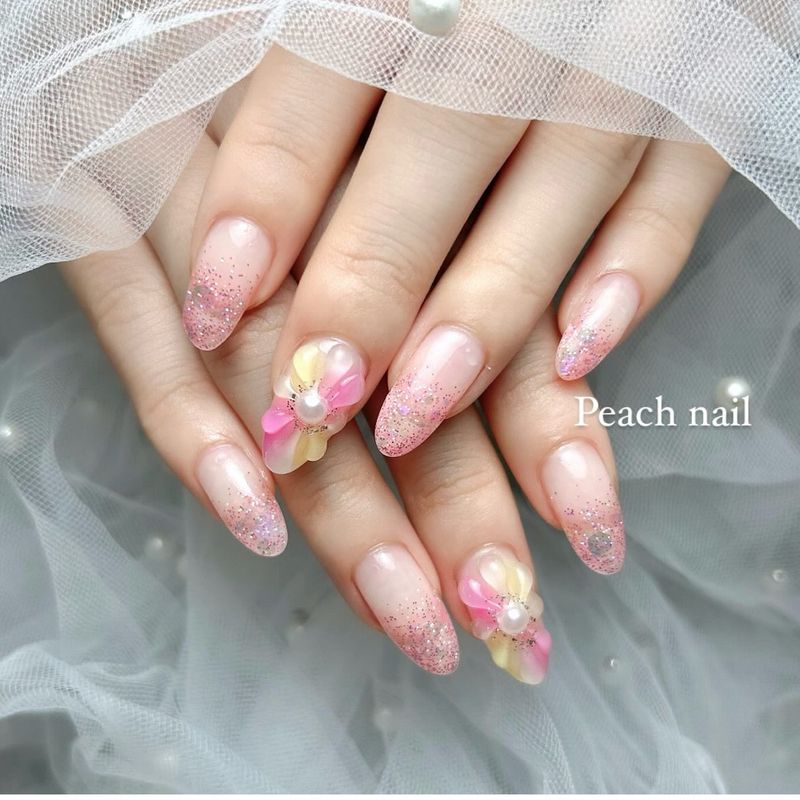 ネイリー（Nailie） - Peach_nail_momo