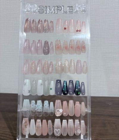♡シンプルdesign〜初回オフ込み(スカルプオフ🆖)
好きなカラーへの変更🆗