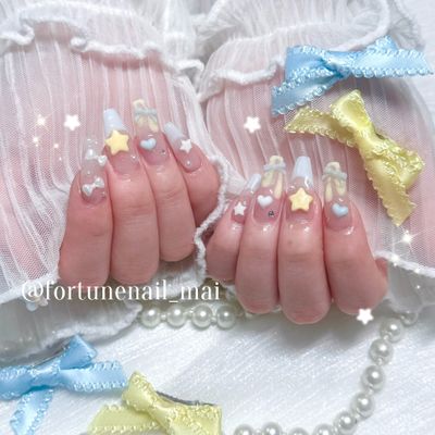 🎀ハンドワンホンガーリーちゅるん120分持ち込みネイル🎀