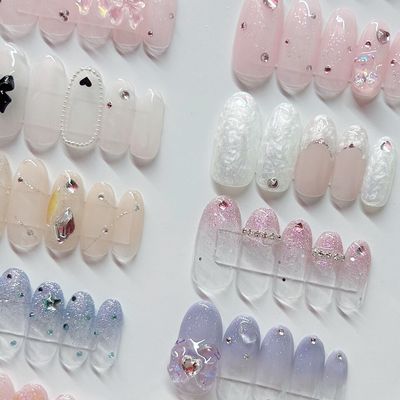 【ちゅるんっとキラキラ☆】ワンホン定額デザインネイル☆