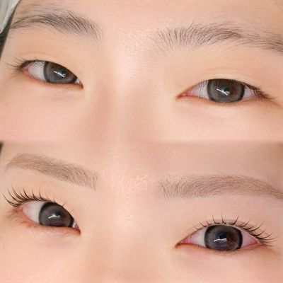 【期間限定】まつ毛パーマ(上)×骨格似合わせ美眉WAX(毛量調整)メイク仕上げ✨