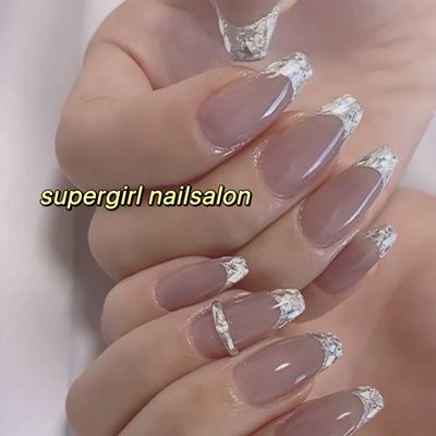 人気💖ガラスフレンチorミラーフレンチ¥7880