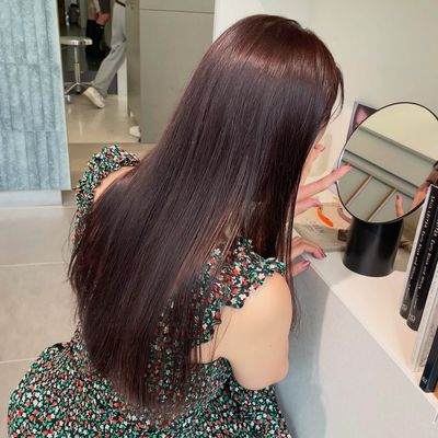 美髪フルコース✨🤍縮毛矯正+カット+カラー+トリートメント