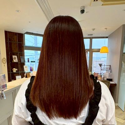 髪質改善トリートメント＋カット ¥14300