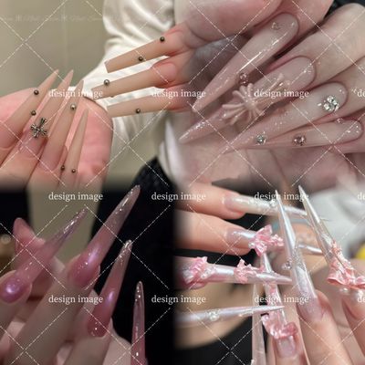 【掲載用モデル価格💖】長さだし10本+お任せデザイン(※条件有り/説明必読)