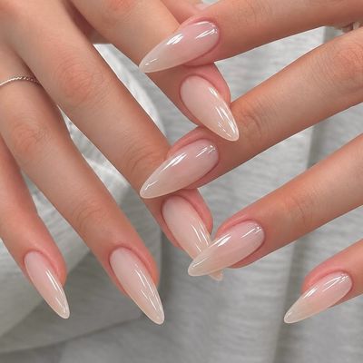 【Nova Basic】チップ長さだしワンカラー🩵美フォルム