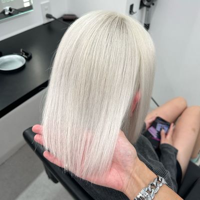 ブリーチ毛専用ダメージレス縮毛矯正