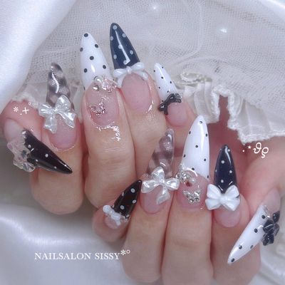 ハーフチップ長さだし🎀アートし放題