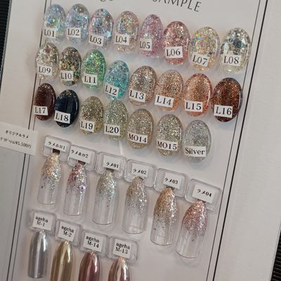 □ラメ(ﾗﾒｸﾞﾗ/単色塗り)