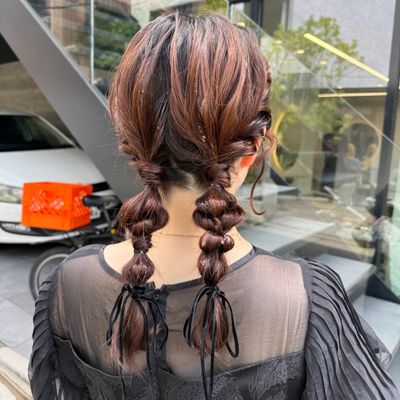 ヘアアクセつけ放題🎀ヘアセット