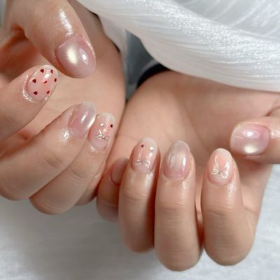 [新規オフ無料・自爪]⭐️シンプルデザイン　¥6500=>¥5980