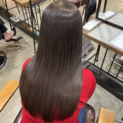 髪質改善酸性ストレート💞