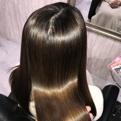 【ストレート・縮毛矯正】カット+プレミアムストレート