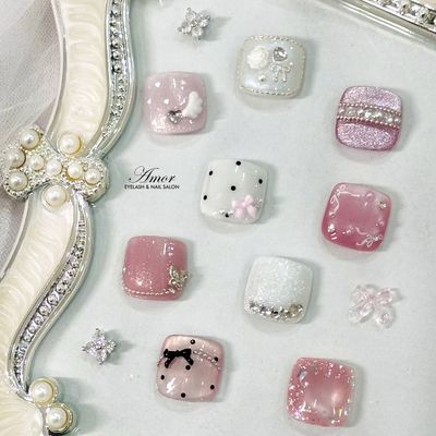 【夏オススメ🎀】FOOT定額ワンホンネイル 通常価格10,000円→8,900円