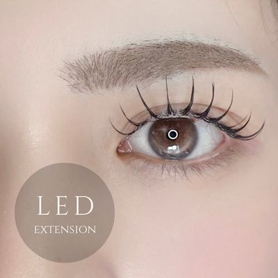【LEDマツエク】フラットラッシュ 120本