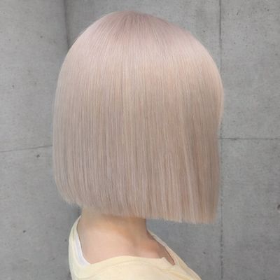 🩷デザインカット➕全頭艶カラー＋ブラジル式髪質改善トリートメント🩷