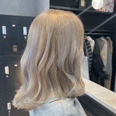 ブリーチカラー＋カット💐