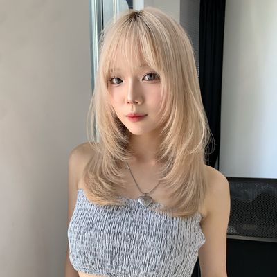 カラー＋ケアブリーチ【1回】＋2stepトリートメント