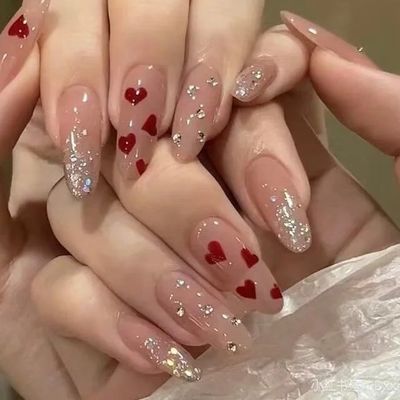 ❤️バレンタインネイル❤️持ち込み🉑