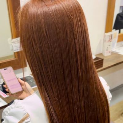 【人気no.1】艶カラー+カット+復元トリートメント(スタンダード髪質改善)