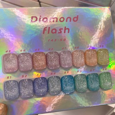 🌈新色11/25入荷🌈ダイアモンドフラッシュネイル💎✨