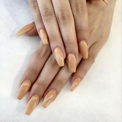 ❤️❤️HANDジェルワンカラー❤️❤️【オフ・長さ出し どちらもご希望のお客様】