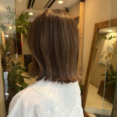 カット+ハイライト+カラー+トリートメント