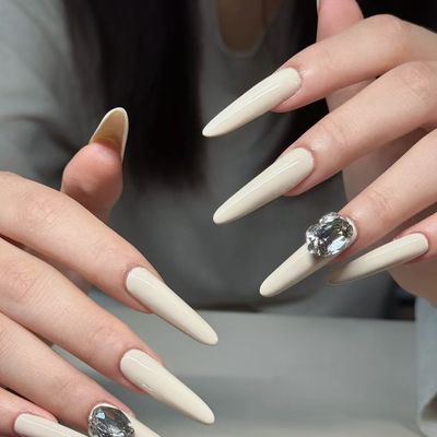 チップ長さだし10本＋ワンカラー+埋め尽くしor550円パーツ2個