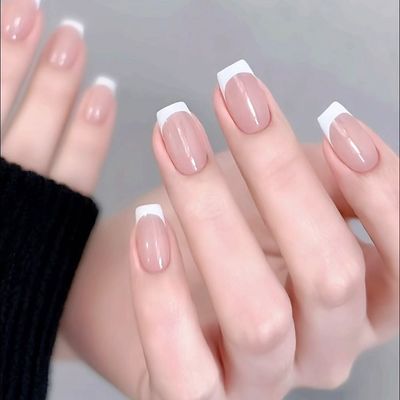 フレンチA
💜カラーベース➕フレンチ