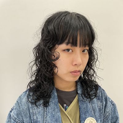 🫧ふわふわな動きを出します🐏🌷カット+柔らかパーマ+トリートメント 🍭