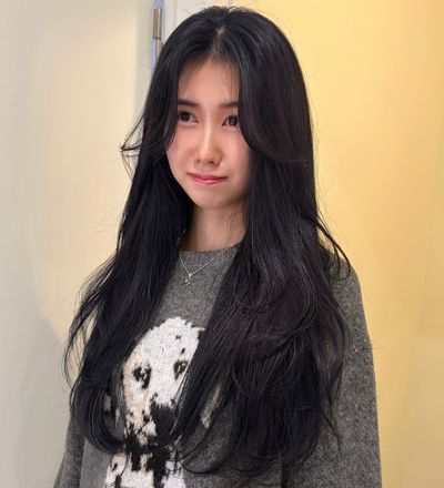 〔赤みを消し去る〕カット＋アッシュ系カラーで透明感カラー+選べるTR付