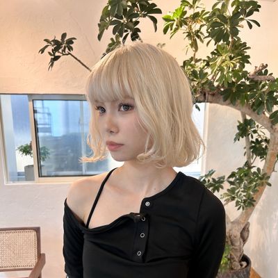 【ケアブリーチ◎】ダブルカラー＋カット＋3stepトリートメント