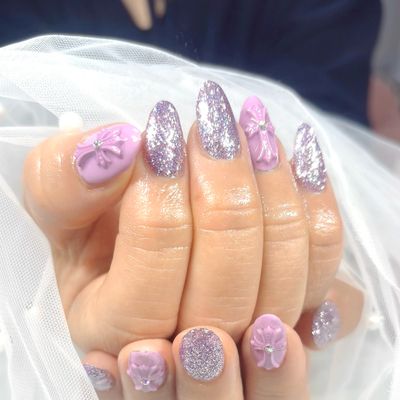 ハンドデザイン アート4本