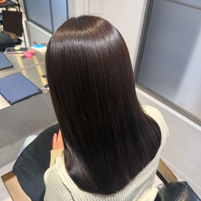 【3月〜5月限定🌸】酸性ストレート(カット無)＋トリートメント