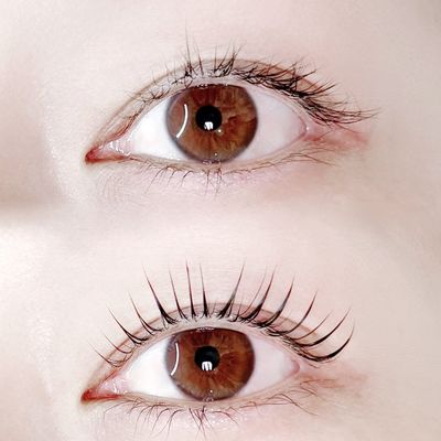🧸まつげパーマ+アイブロウwaxスタイリング🌷✨
