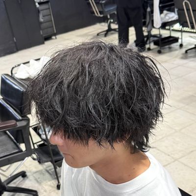 【9月限定人気No.2✨️】メンズカット+ツイスパorツイスト+トリートメント