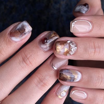 【ハンド】当店1番人気❤️‍🔥5本～10本アート