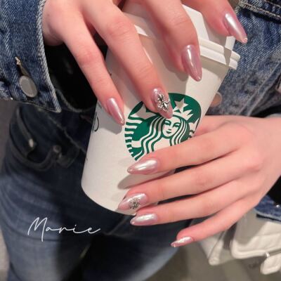 【Hand】オーロラ、マグネットネイル💅🏻