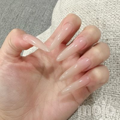 ■ チップ長さ出し10本＋ワンカラー
