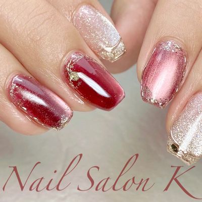 持ち込み、お任せデザインネイル💅