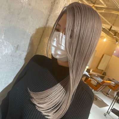 カット+ブリーチダブルカラー+Aujuaクイックケア¥23100〜