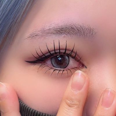 下マツエク 付け放題🖤