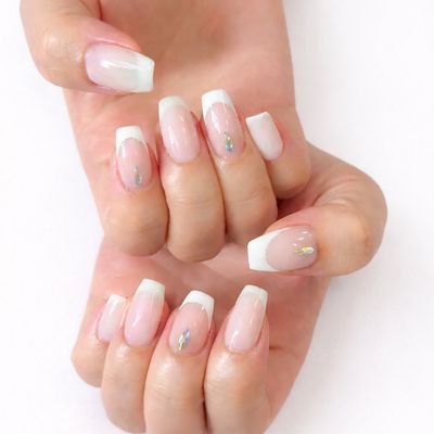 【シンプル】シンプルハンドジェルネイル