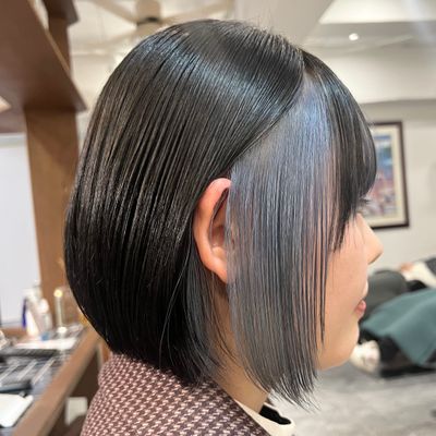 【インナーカラー】インナーカラー＋フルカラー＋高保湿トリートメント