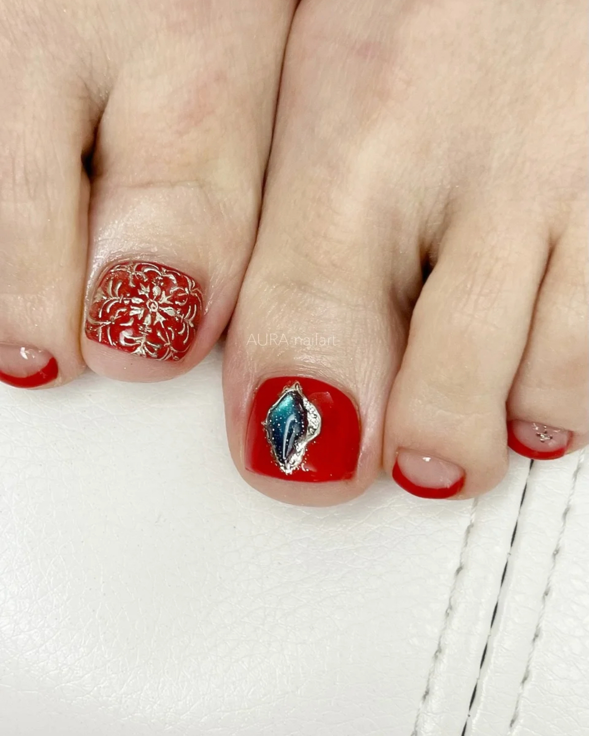 AURA_nailart