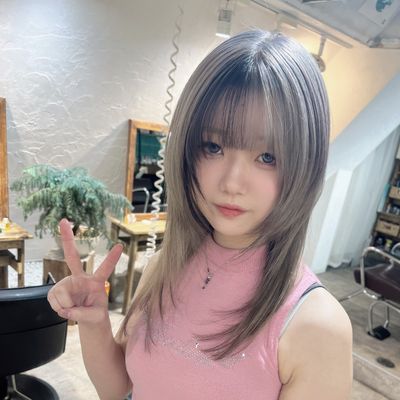 カット+リタッチケアブリーチ+髪質改善スチームトリートメント