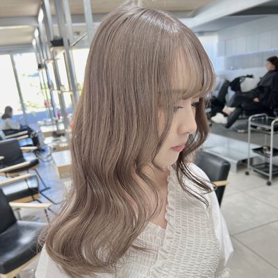 🌈ハイトーン🌈【ブリーチ2回トリプルカラー +トリートメント】¥16500